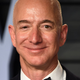 Ilustración para el artículo titulado "Me gusta tanto la leche que la bebo desde que nací". Encuentran el perfil de Jeff Bezos en Amazon